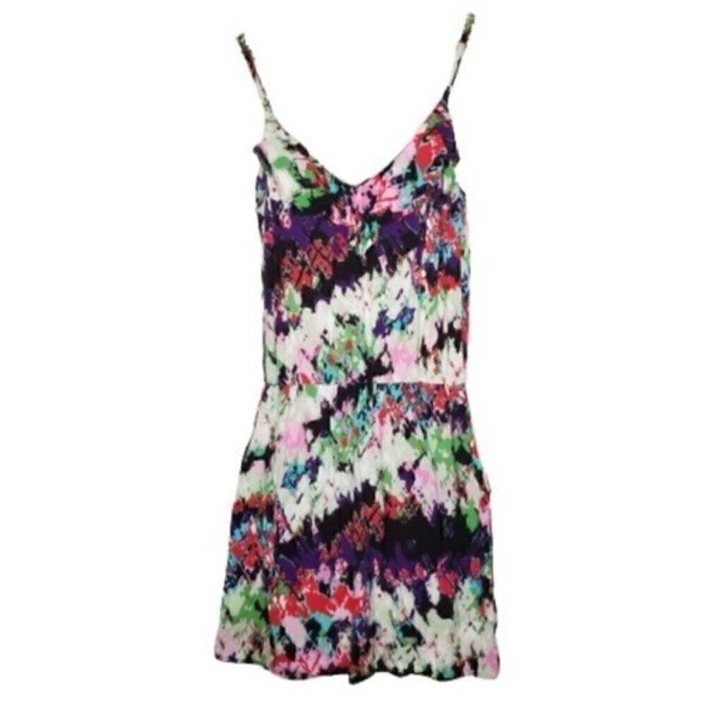 4/$25 Mimi Chica Summer Faux Tie Dye Mini Dress